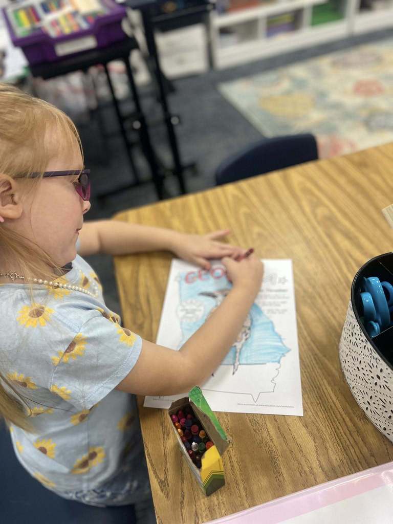 students working on assignment