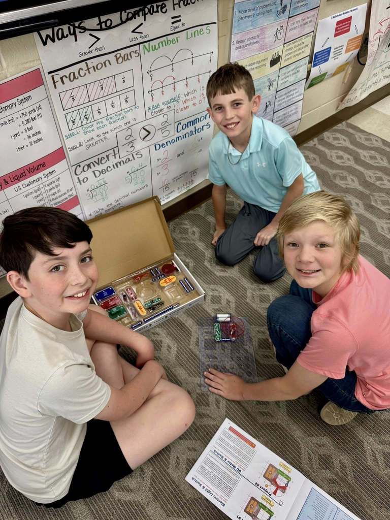 students doing project