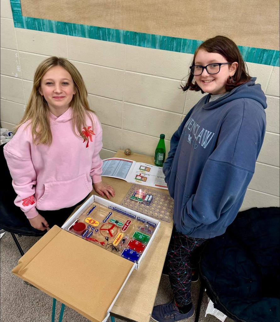 students doing project