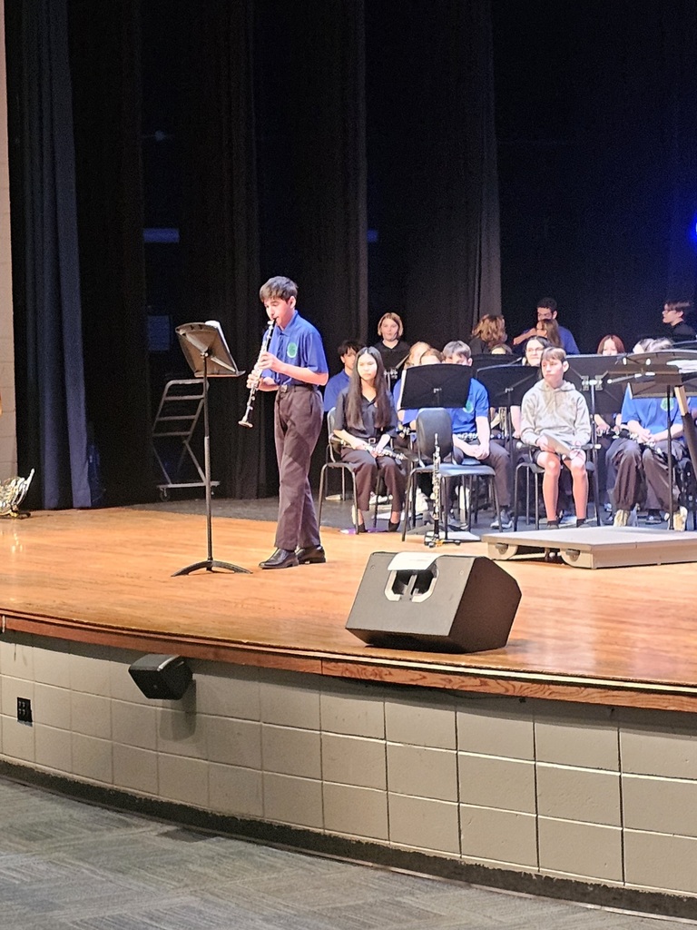 students heard the CMS band play 