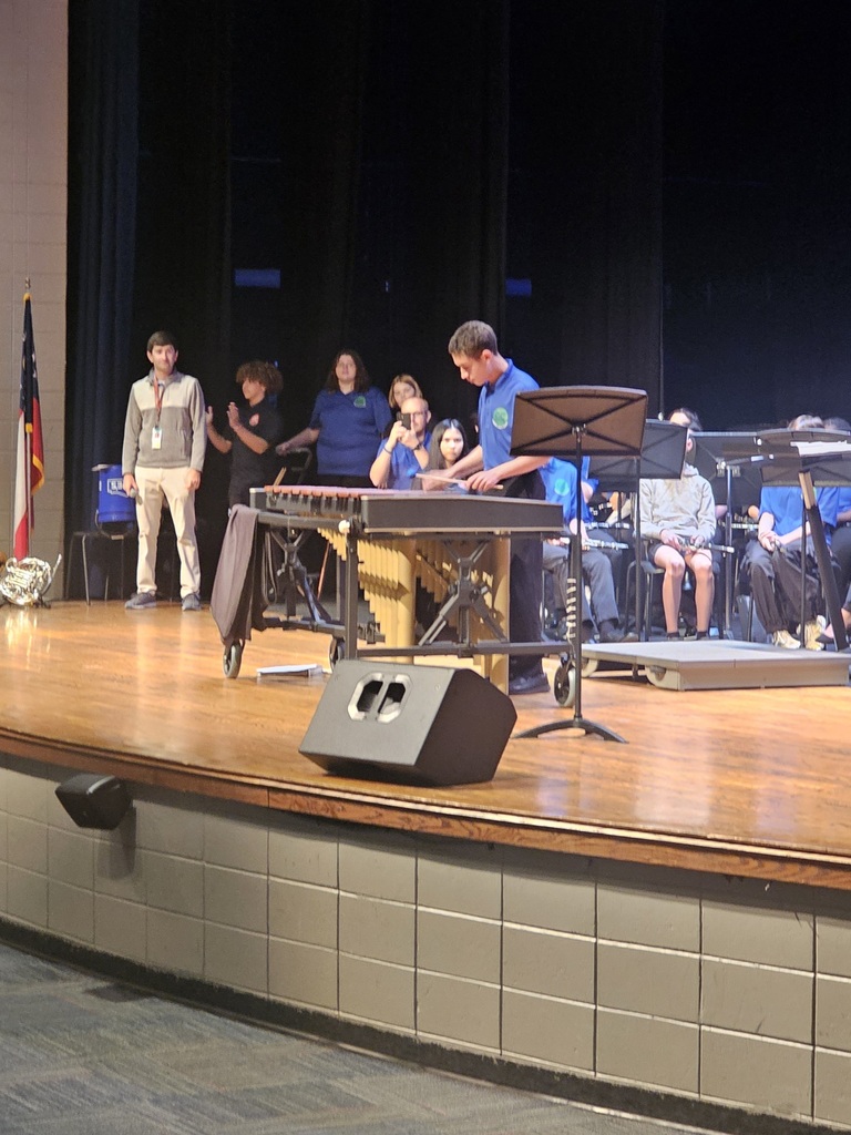 students heard the CMS band play 