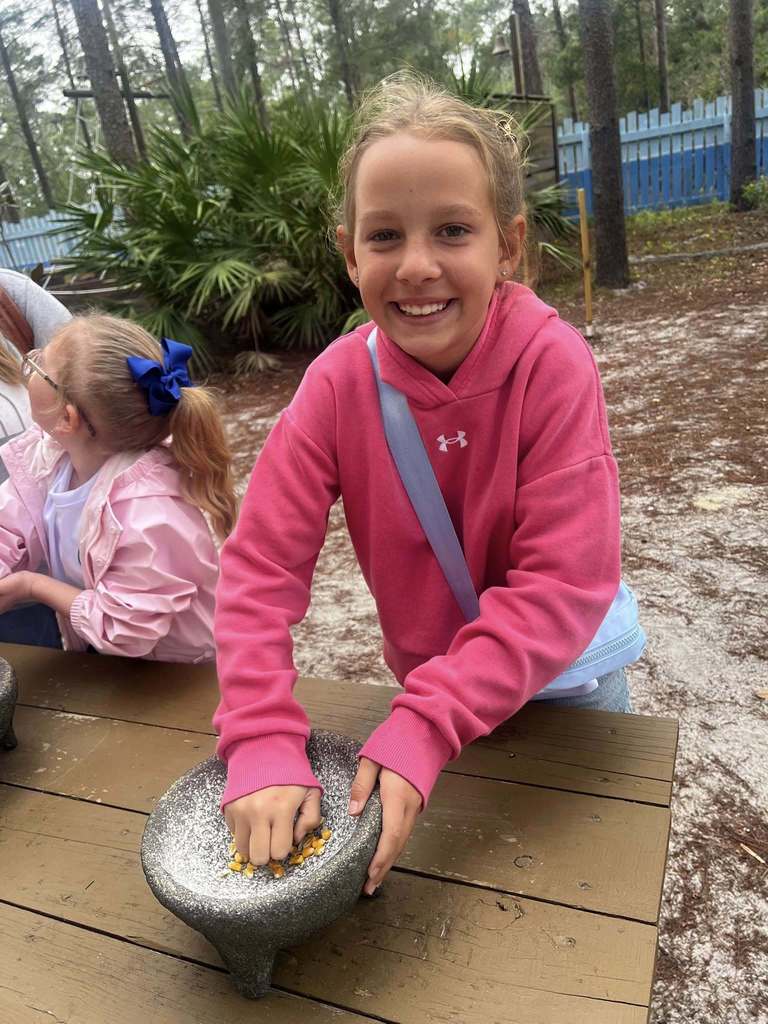 students doing activities