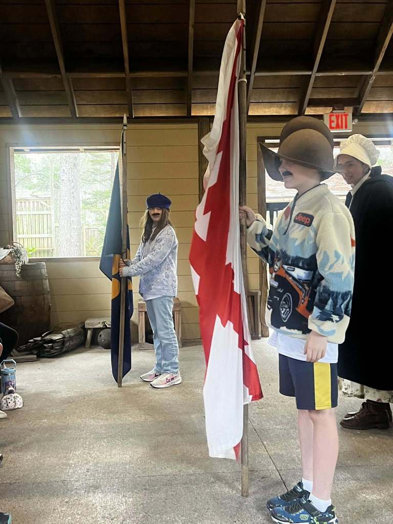 students doing activities