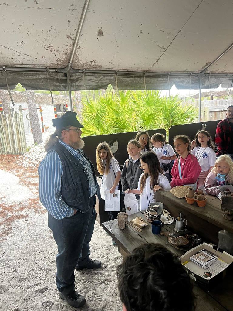 students doing activities