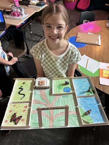 student and their project