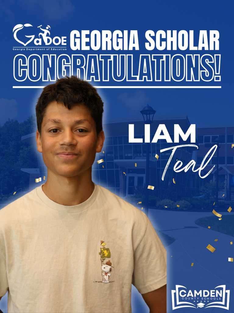 Georgia Scholar Liam Teal