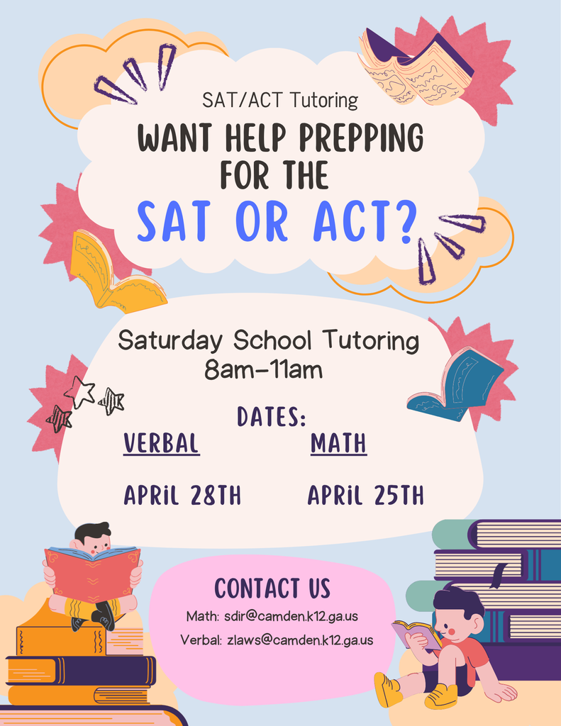 SAT/ACT Tutoring Dates for Spring 2026