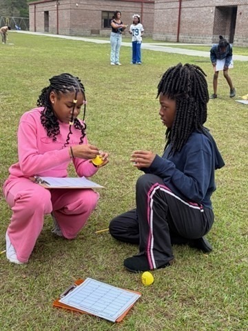 students doing their work