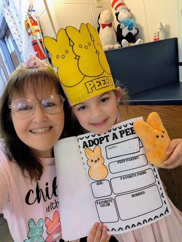 student with teacher