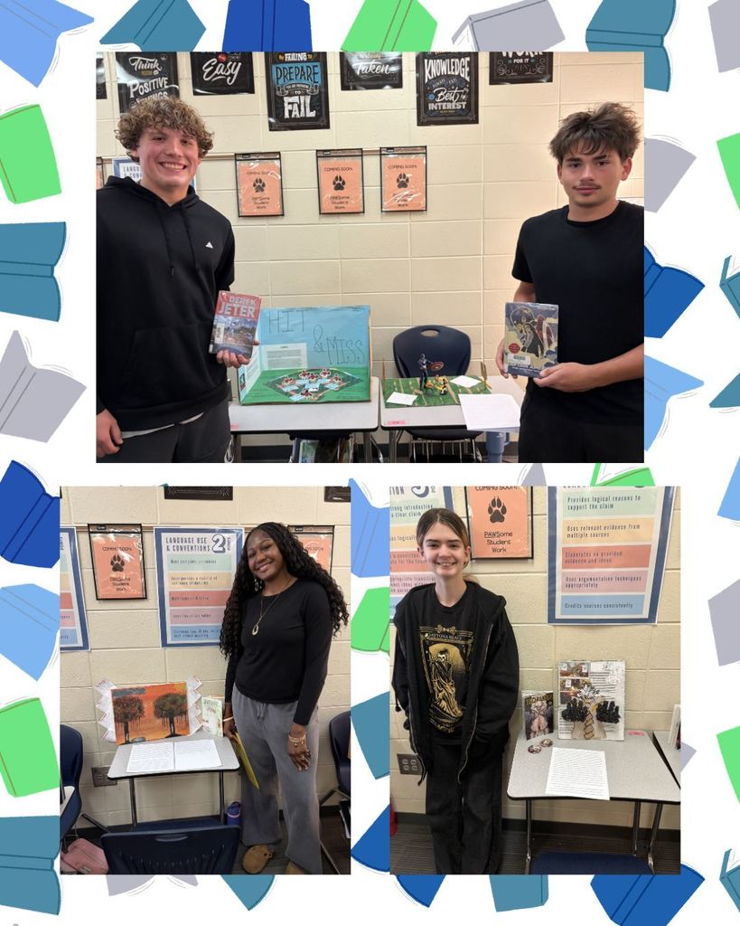 8th Grade Students presenting passion projects