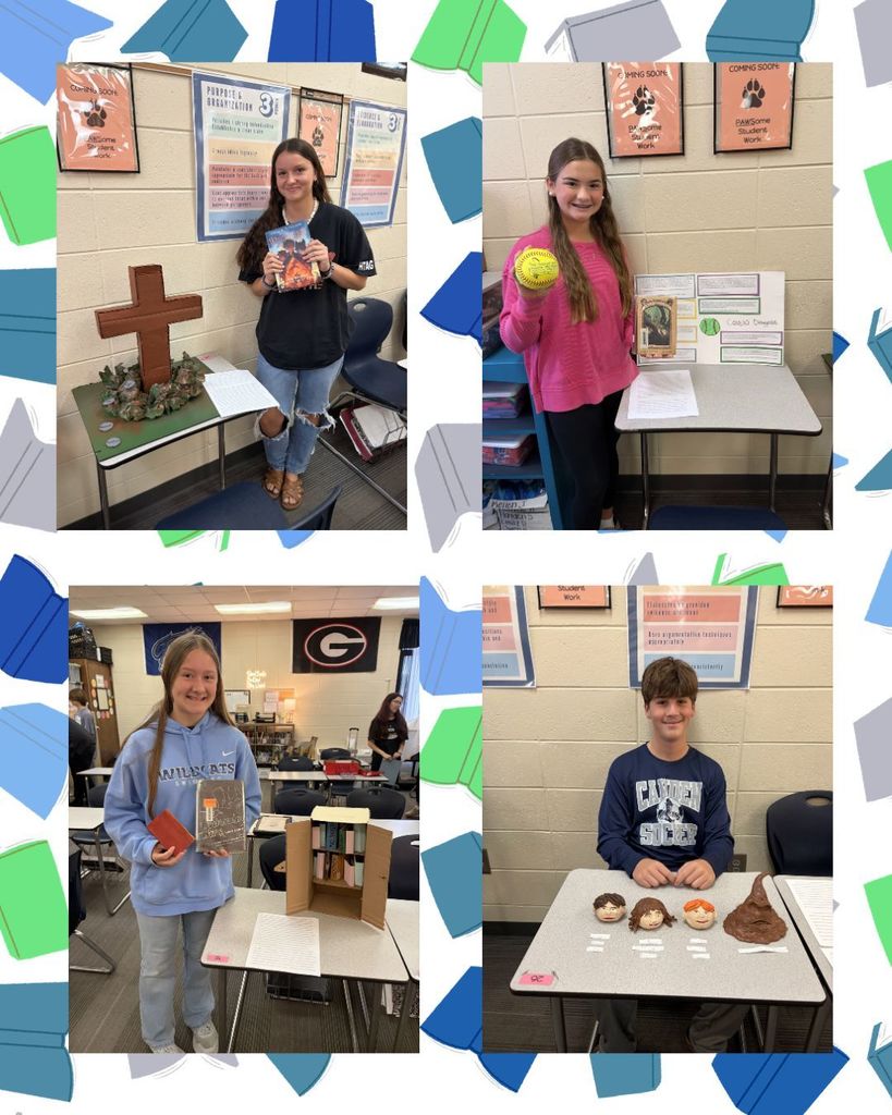 8th Grade Students presenting passion projects