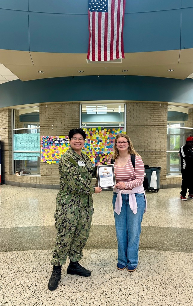 7th grade student that won the Wyoming Cowboy-Up Kindness Award.