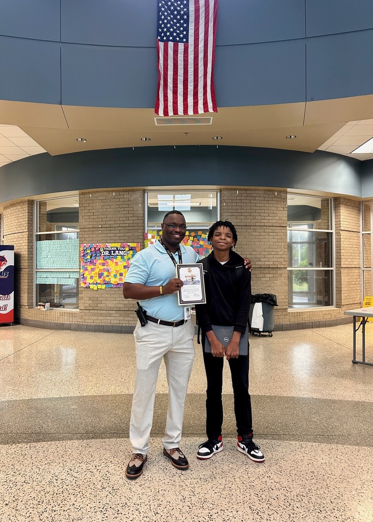 8th grade student that won the Wyoming Cowboy-Up Kindness Award.