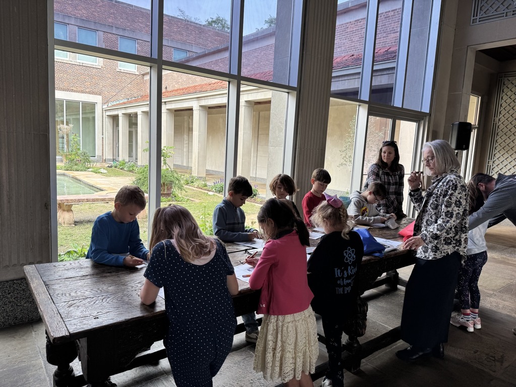 students participating in activity