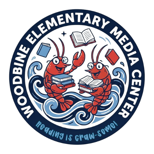 Woodbine Elementary Media Center Logo