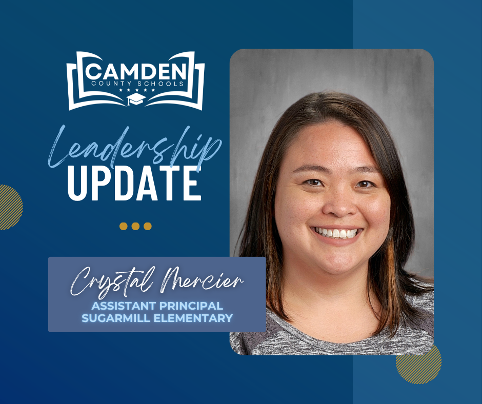 Leadership Update - Crystal Mercier, Assistant Principal, Sugarmill Elementary