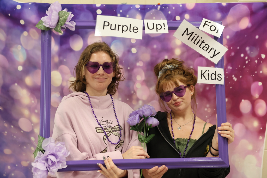 purple day photobooth
