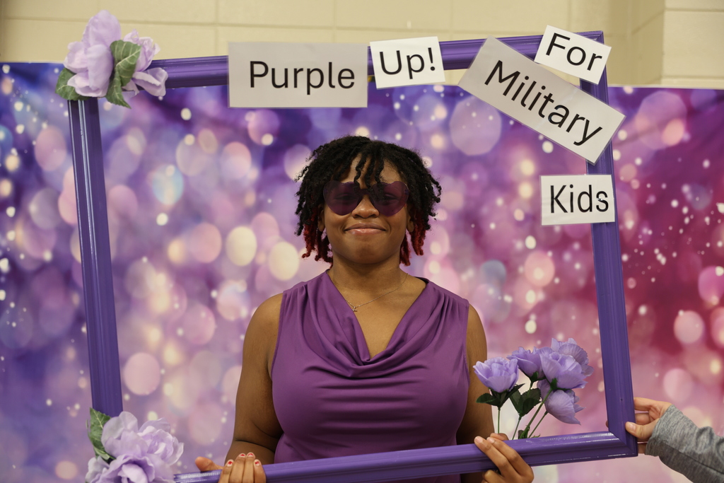 purple day photobooth