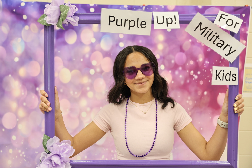 purple day photobooth