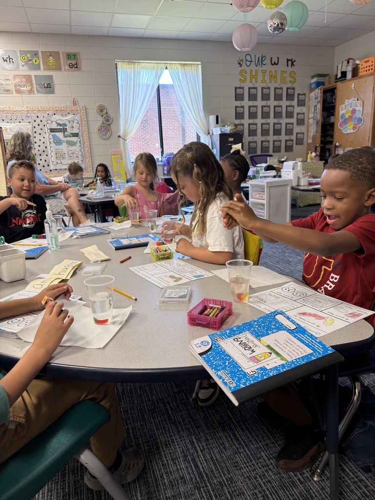 students doing experiment