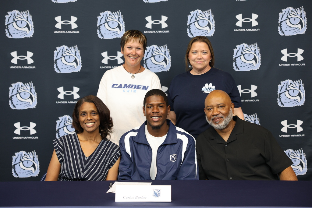 Carlos barber- swim signing photos