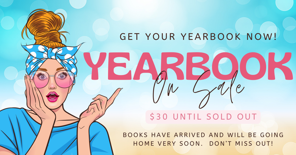 Yearbooks are on sale!