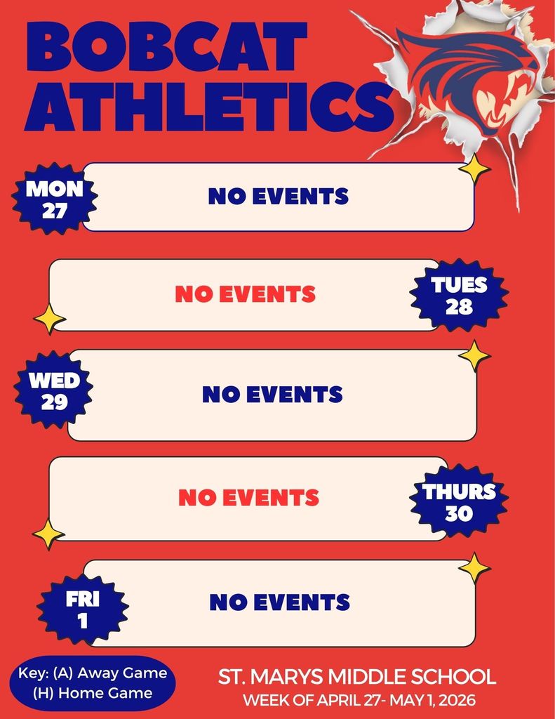 No Bobcat athletics events post for week of 4/27/26.