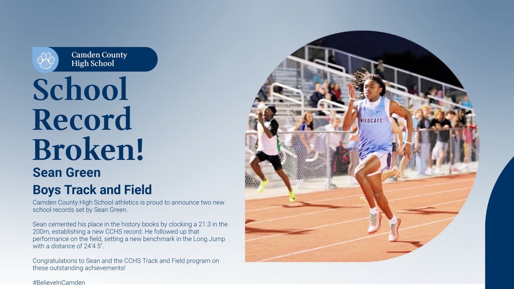 Sean Green Breaks School Record for Boys Track and Field