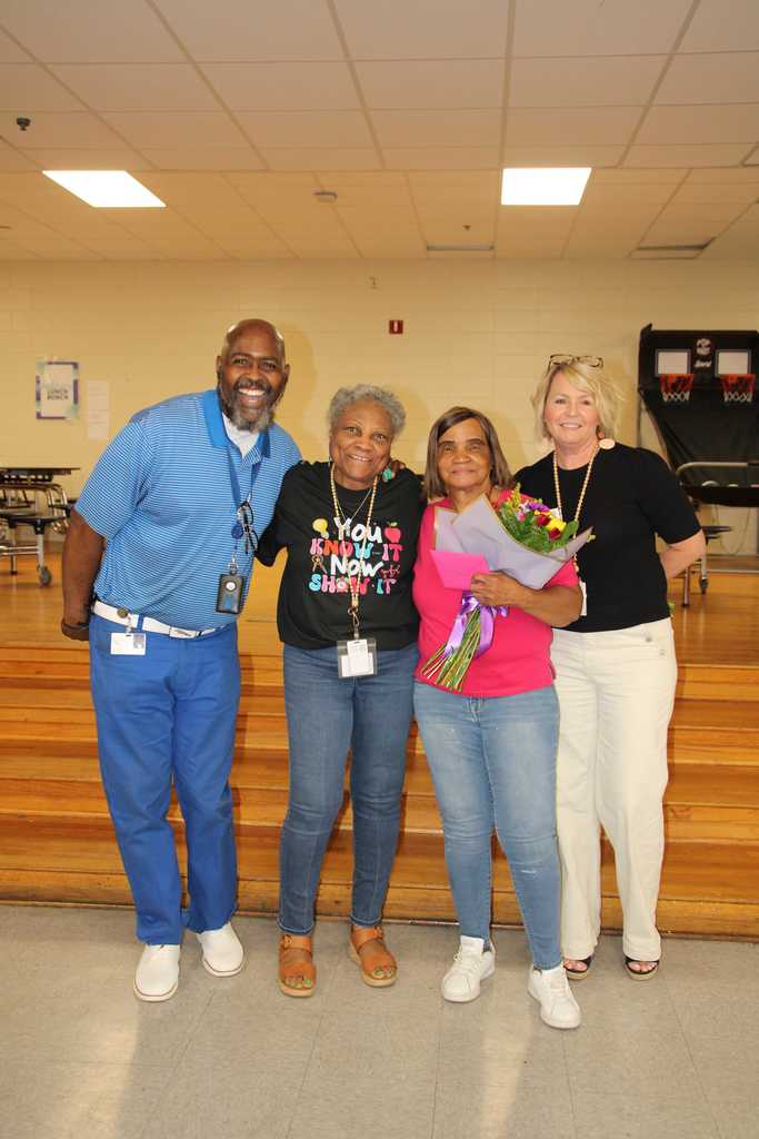 Mr. Thomas, Mrs. Massey, Mrs. Atwaters, and Dr. Roberts