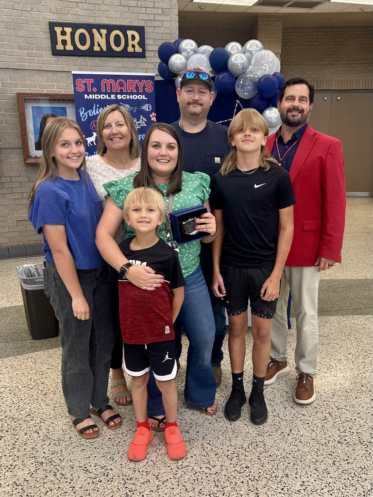 SMMS Culture Changer of the Year: Katherine Elkins, family and Dr. Lang