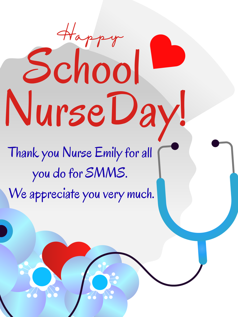 School Nurse Day appreciation poster