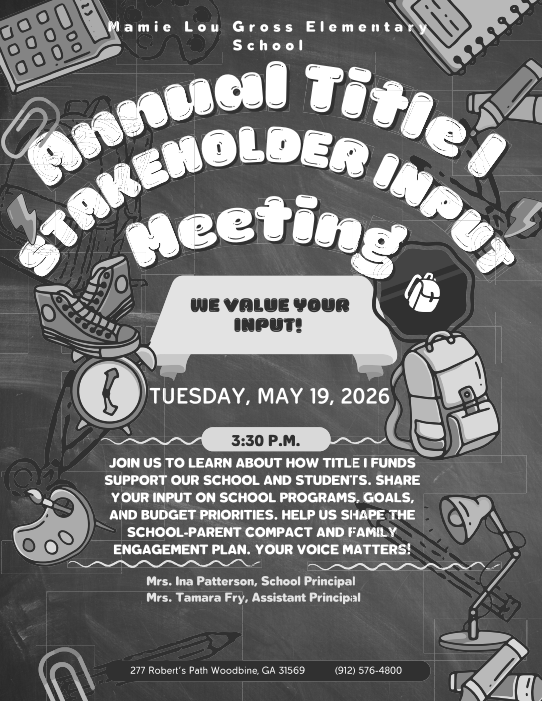 Annual Title 1 Meeting