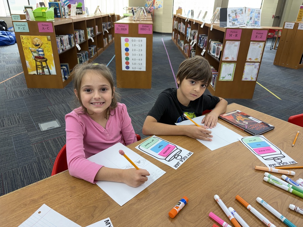 students in 2nd grade worked on storytelling skills
