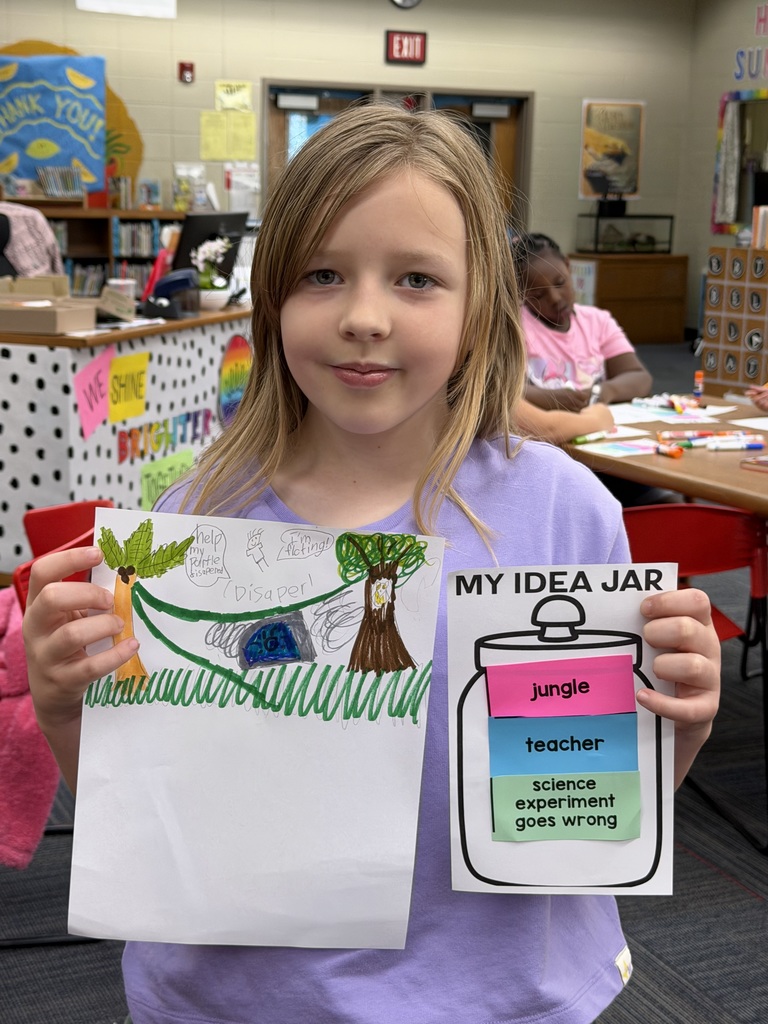 students in 2nd grade worked on storytelling skills