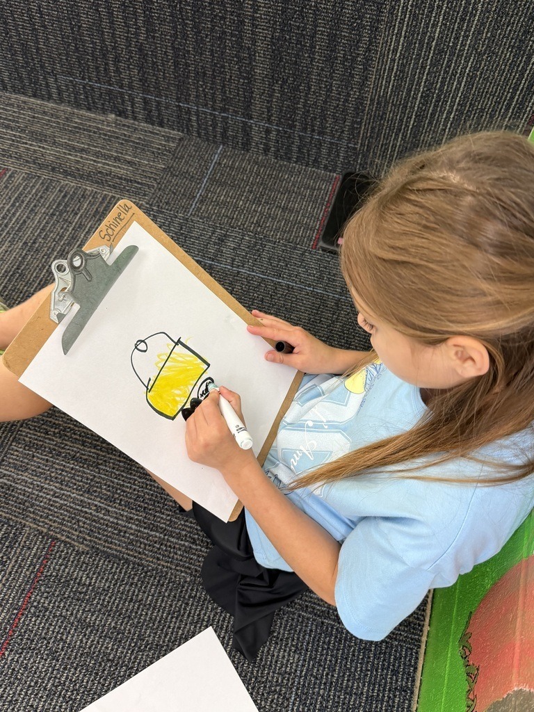 student working on assignment