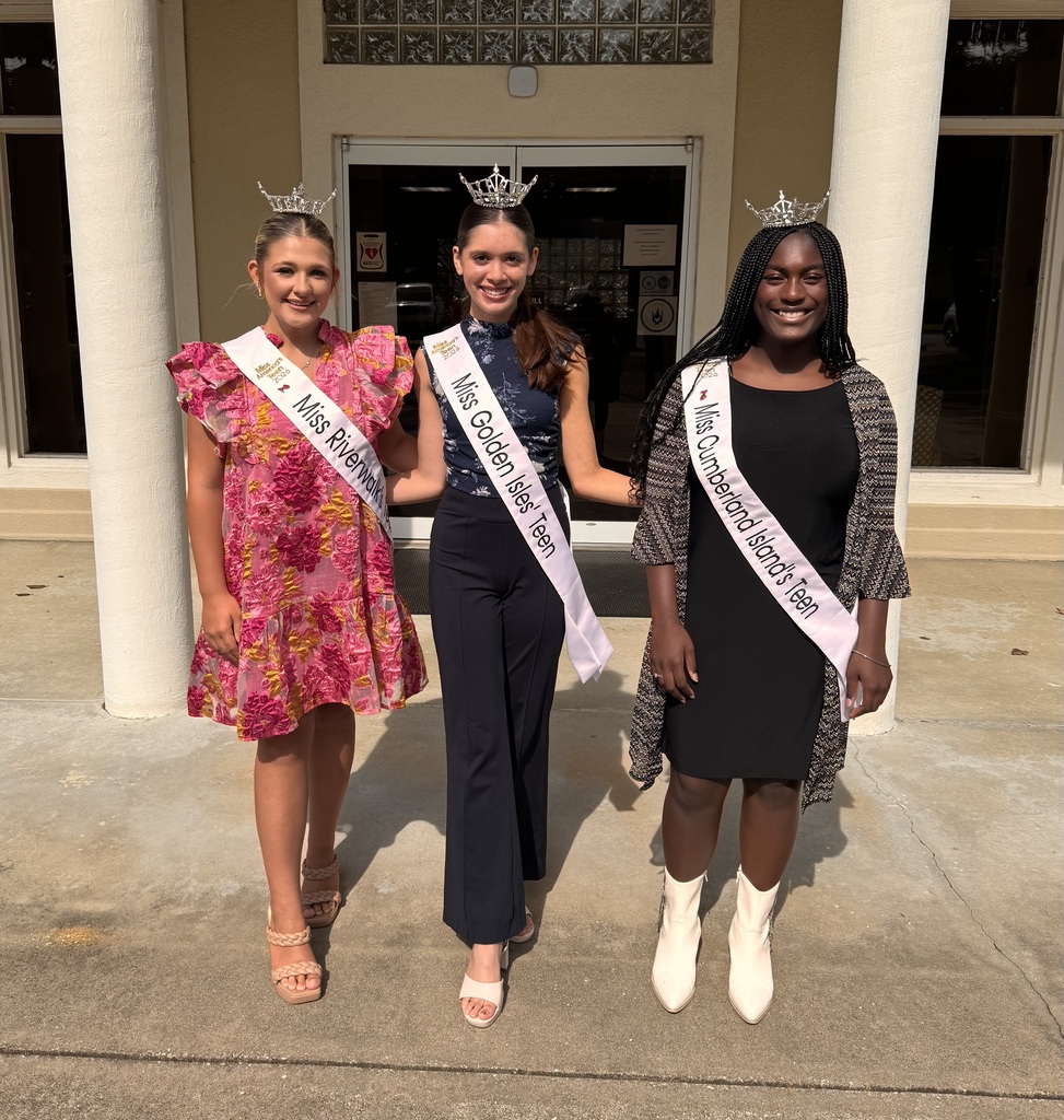 cchs students who competed in the miss georgia scholarship competition
