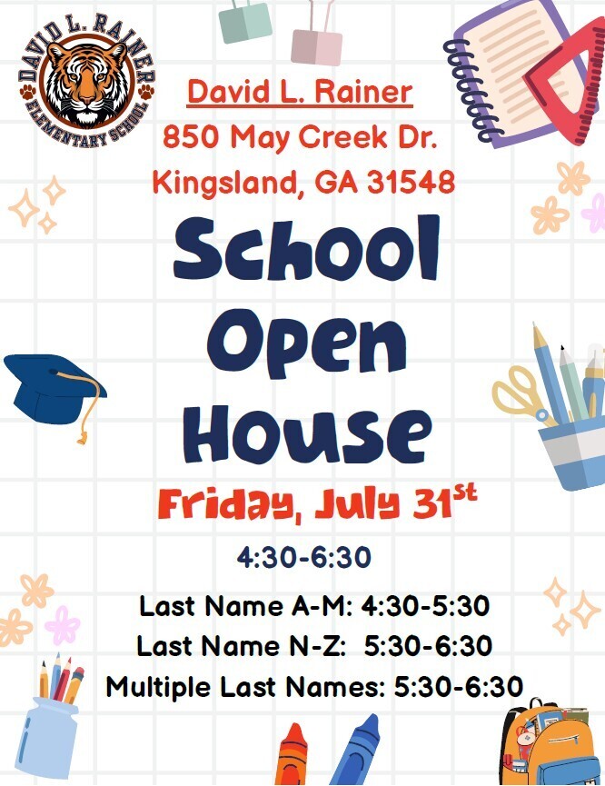 Open House Flyer - English