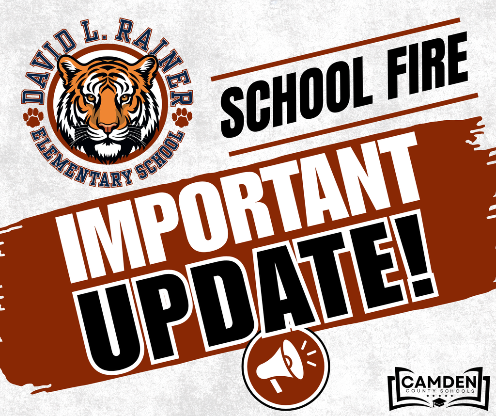 Following the fire at David L. Rainer Elementary School on Tuesday evening, we are pleased to share the following update. Local officials and insurance representatives have completed their assessments and confirmed that the fire damage is limited to one wing of the school. That area has been isolated while remediation efforts begin, and the remainder of the school will be accessible for students and staff to continue normal operations. We are happy to share that Open House will be held on Monday, August 3, from 5:00-7:00 p.m. Families are welcome to arrive at any time during those two hours. We will no longer use the previously scheduled alphabetical arrival times. For your convenience, we have attached the school supply list by grade level. Thank you for your patience, understanding, and support as we worked to ensure the safety of our students and staff. We look forward to welcoming our Tiger families on Monday and our students back for a wonderful school year on Wednesday.