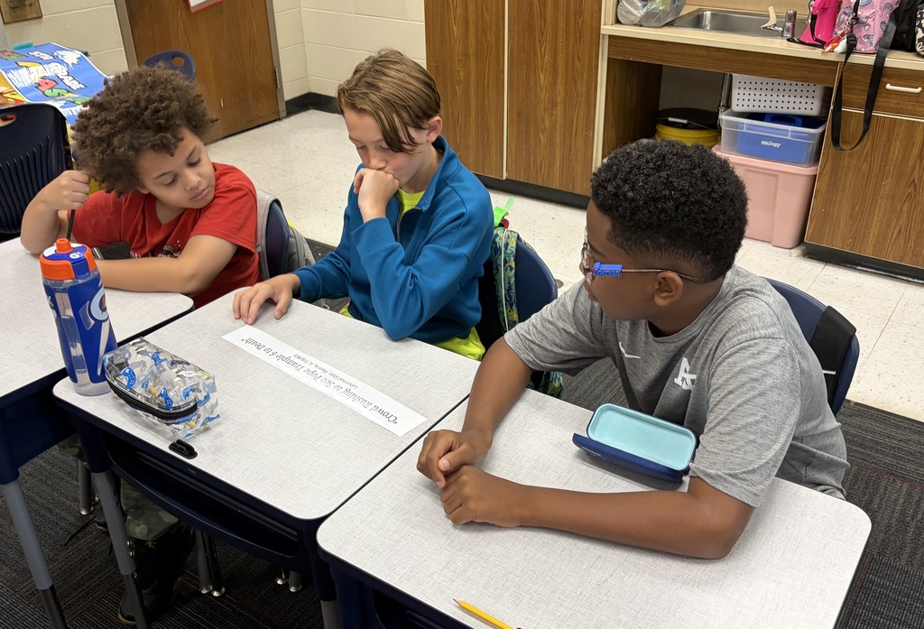5th Grade Students in class