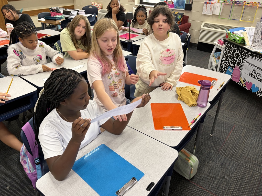 5th Grade Students in class