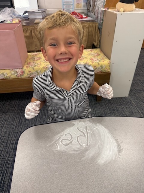 Our Kindergarten Eagles spent the week mastering their names through hands-on fun while spotting classmates' names and making new friends along the way!