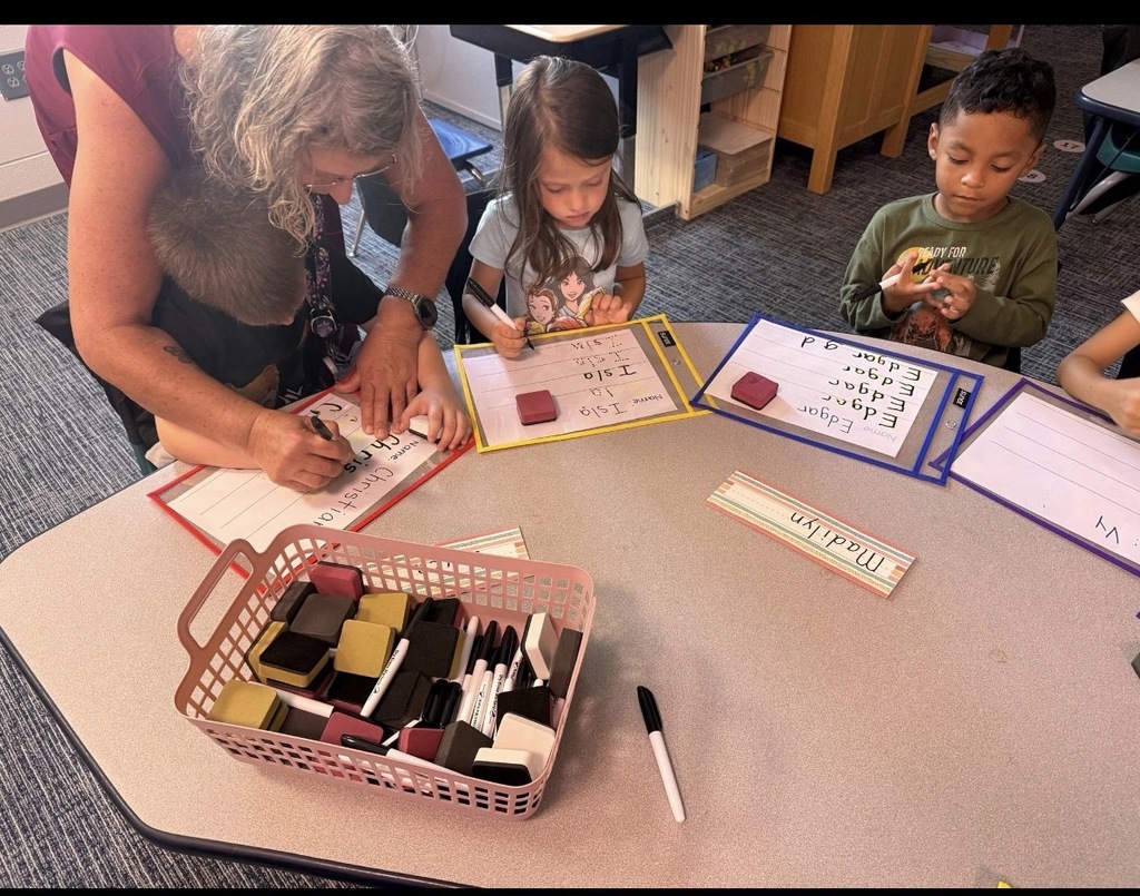 Our Kindergarten Eagles spent the week mastering their names through hands-on fun while spotting classmates' names and making new friends along the way!