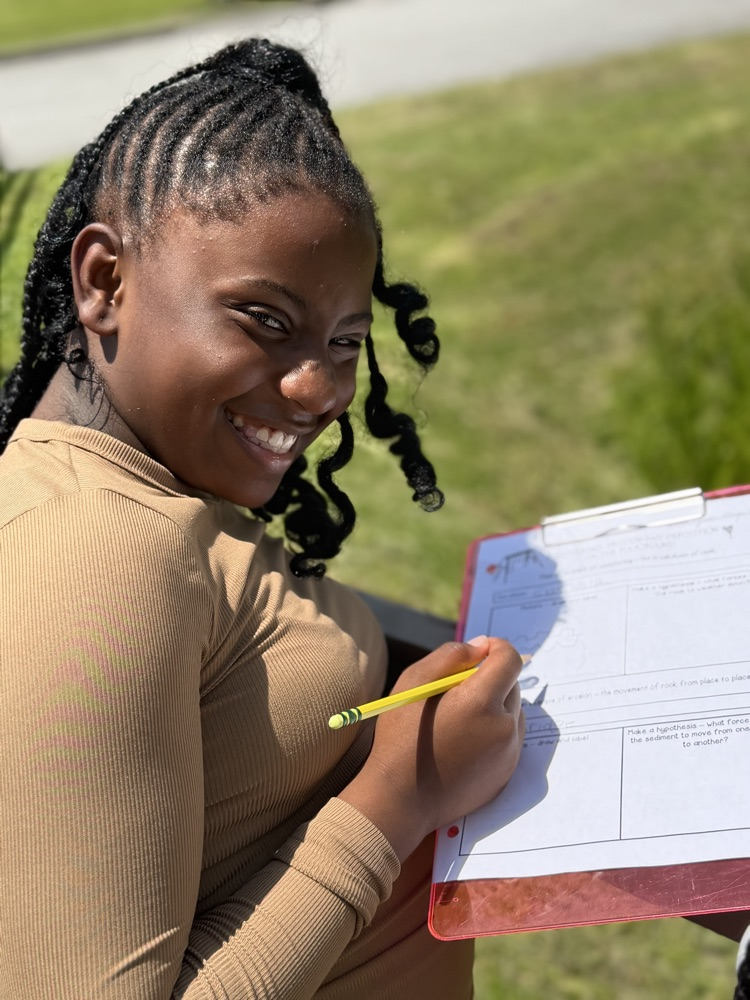 student smiling