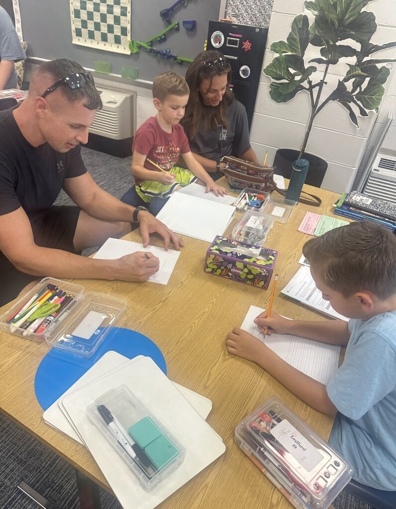 Ms. Ledford hosted an after-hours session for SES gifted program parents to cover the curriculum, answer questions, and navigate their children's reports.