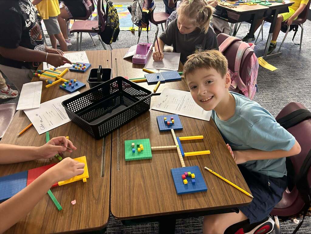 ⚡ Who says math can't be hands-on? Mrs. Rumph's class at David L. Rainer Elementary turned abstract math into real-world engineering with their Base Ten Robots project! Projects like this showcase the power of innovative, hands-on learning in our classrooms.🌟 #BElieveinCAMDEN #WeAreCamden