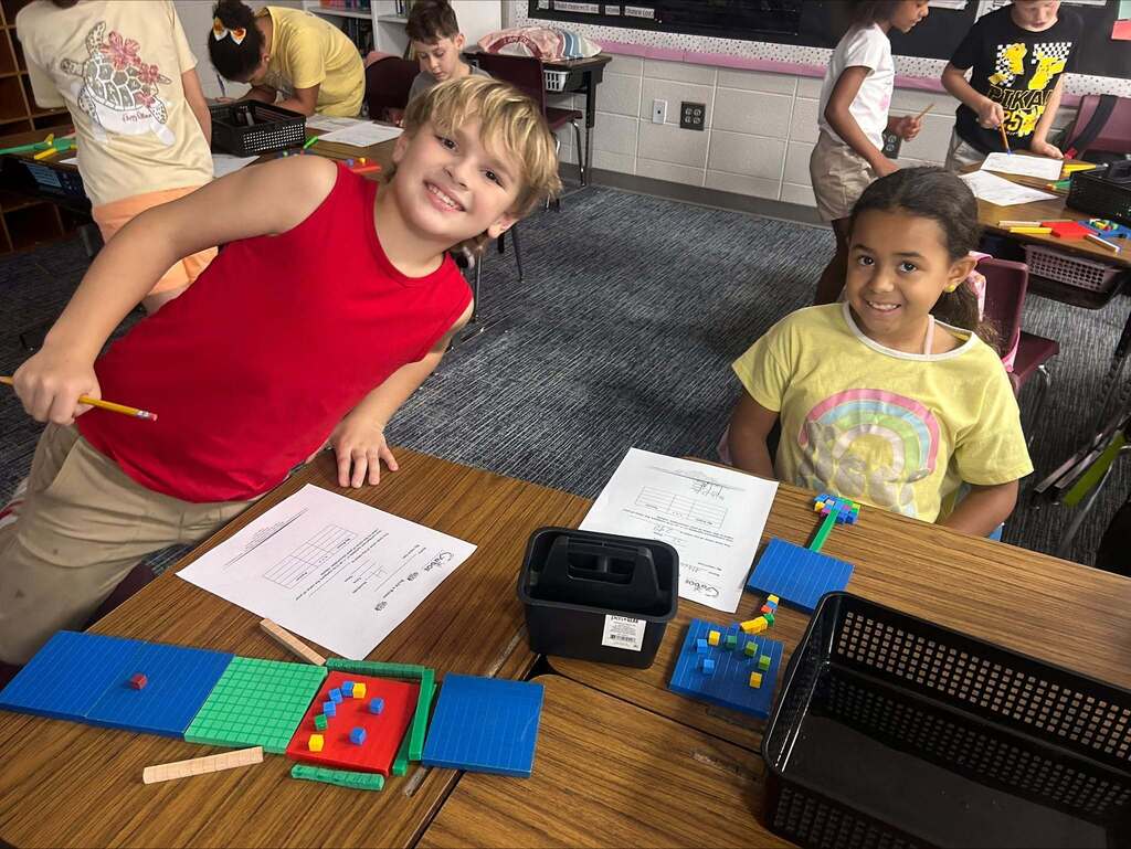 ⚡ Who says math can't be hands-on? Mrs. Rumph's class at David L. Rainer Elementary turned abstract math into real-world engineering with their Base Ten Robots project! Projects like this showcase the power of innovative, hands-on learning in our classrooms.🌟 #BElieveinCAMDEN #WeAreCamden