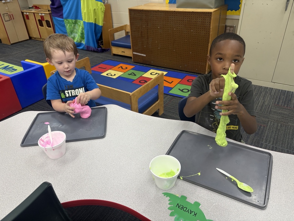 PreK made slime