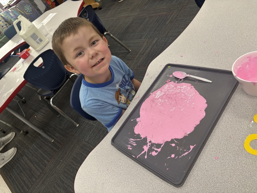 PreK made slime