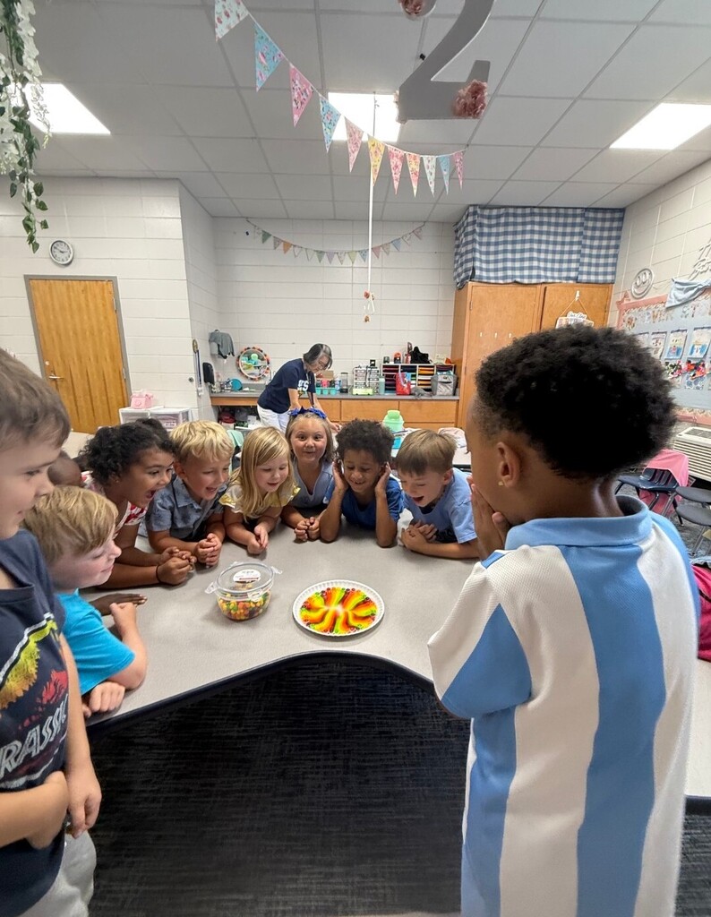 Kindergarteners explored the vibrant world of color this week through hands-on activities, themed projects, and exciting science experiments.