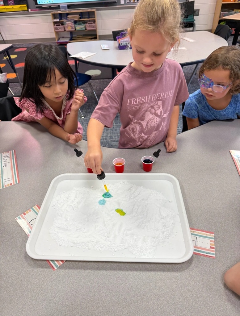 Kindergarteners explored the vibrant world of color this week through hands-on activities, themed projects, and exciting science experiments.